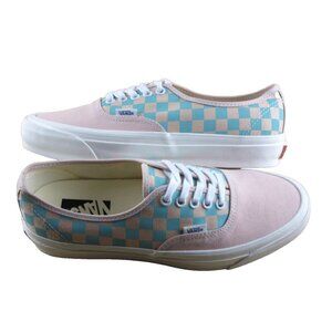 Vans Men's Lx Authentic 44 Checkerboard Sepia Rose Pink Skate shoes Sizes NIB
